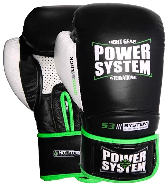 Boxerské rukavice Power System  Impact Evo Black 10oz
