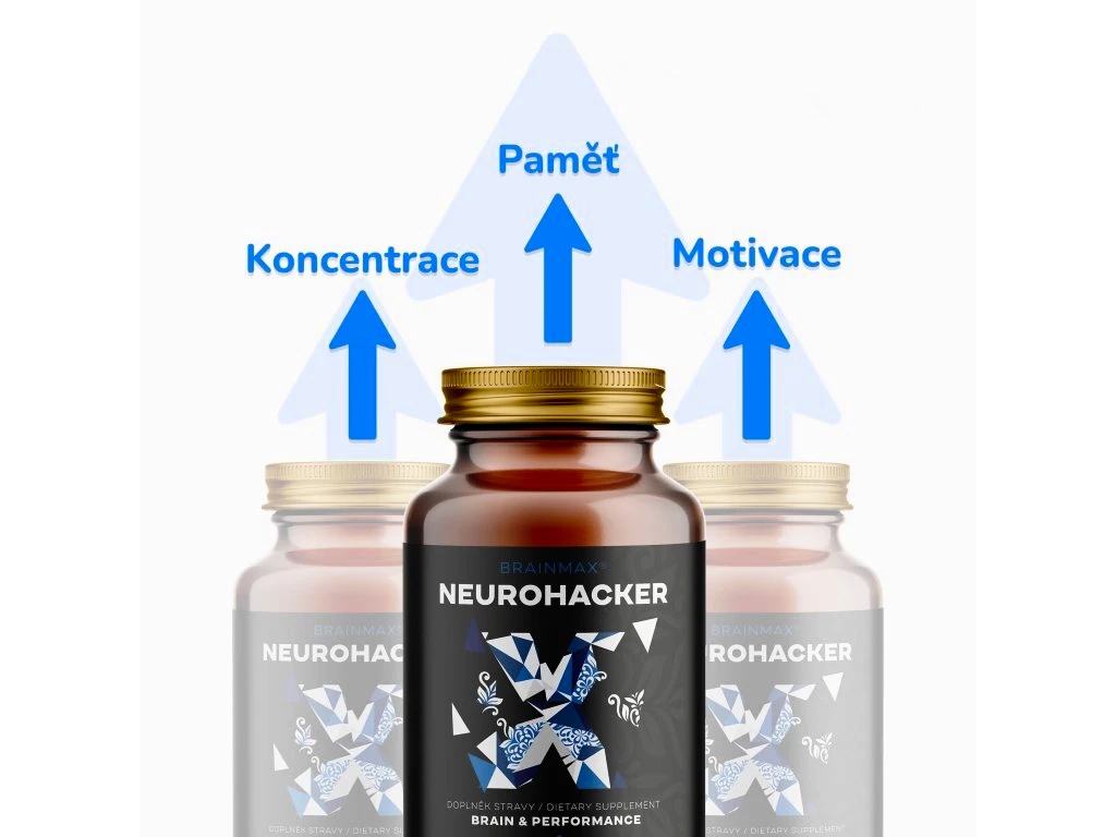BrainMax NeuroHacker Dopamine Upgrade! 60 kapslí