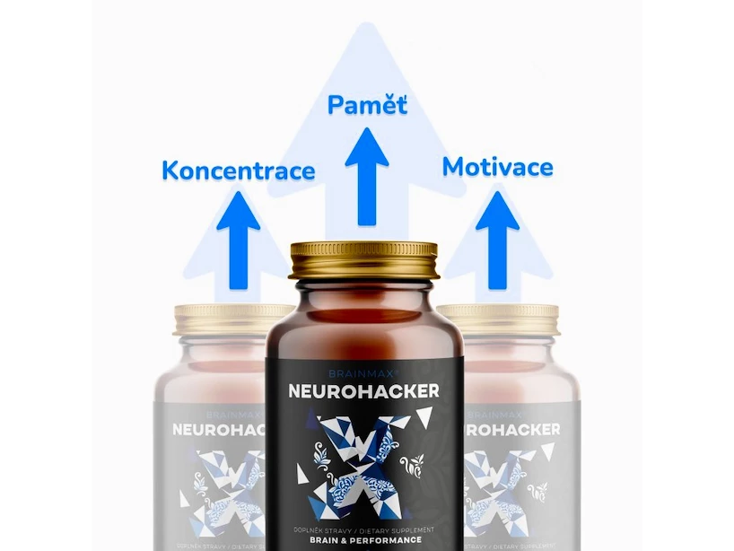 BrainMax NeuroHacker Dopamine Upgrade! 60 kapslí