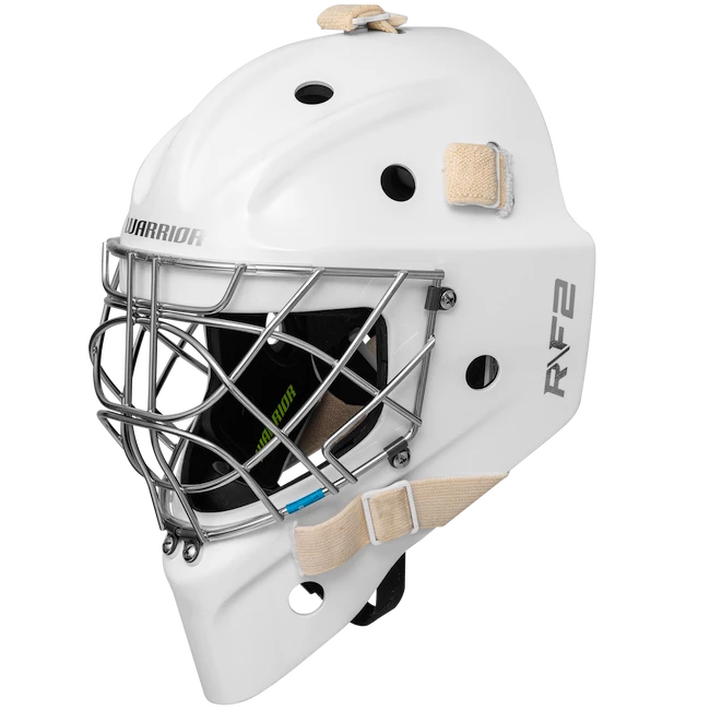 Brankářská hokejová maska Warrior Ritual F2 E+ White Junior