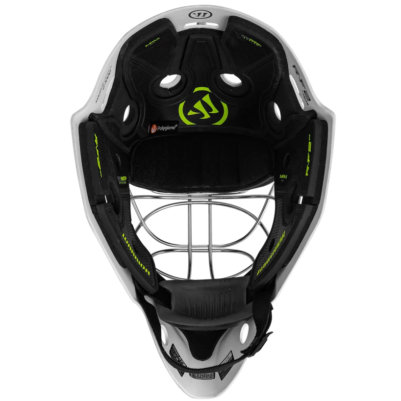 Brankářská hokejová maska Warrior Ritual F2 E+ White Junior