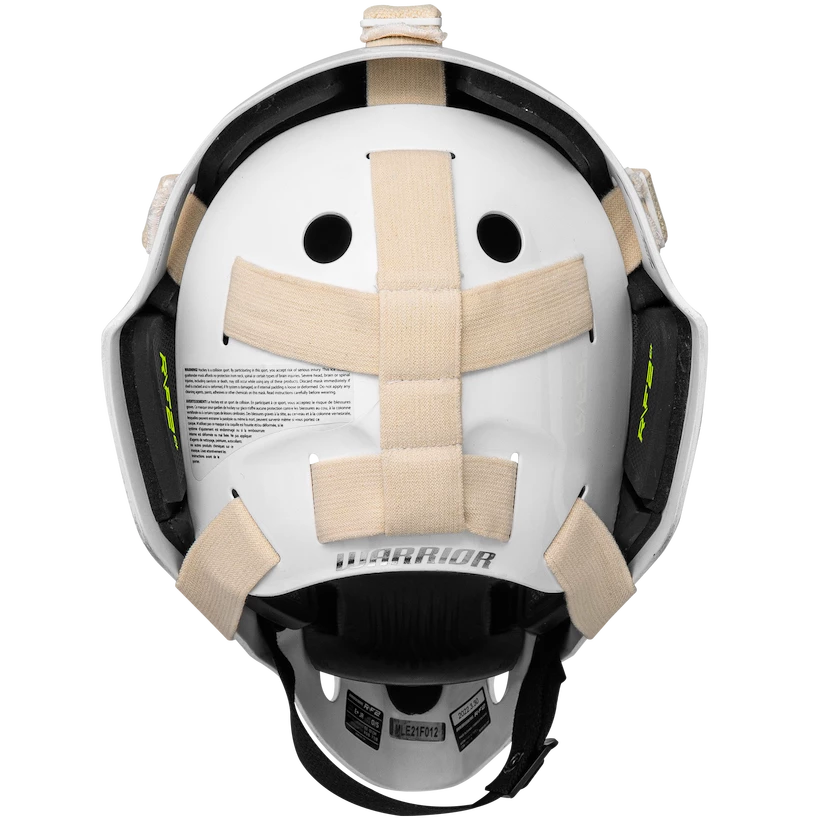 Brankářská hokejová maska Warrior Ritual F2 E+ White Junior
