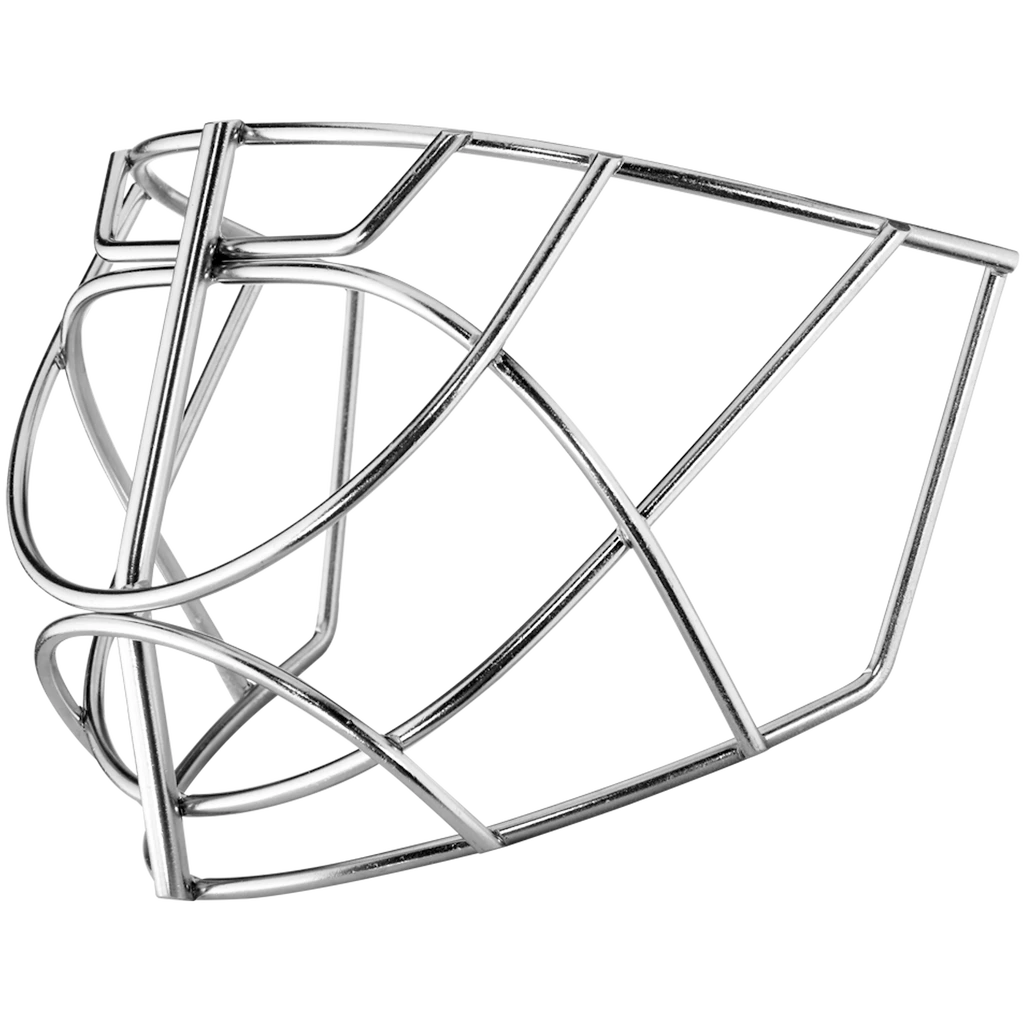 Brankářská hokejová mřížka Warrior Ritual F2 Non-Certified CE Stainless Senior