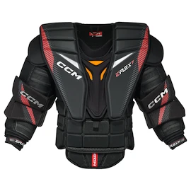 Brankářská hokejová vesta CCM Eflex 7 Black/Red Senior