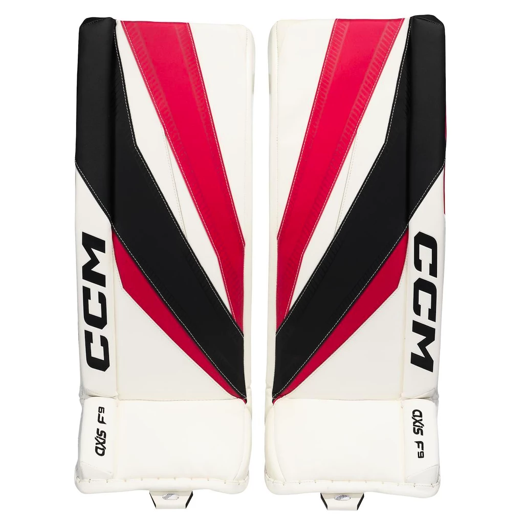Brankářské betony CCM Axis F9 Black/Red/White Intermediate