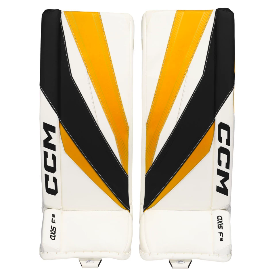 Brankářské betony CCM Axis F9 Black/Yellow Intermediate