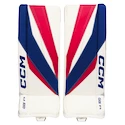 Brankářské betony CCM Axis F9 White/Red/Blue Senior 34 + 1 palec