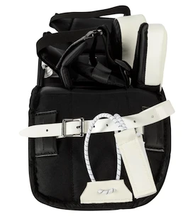 Brankářské betony CCM YTflex 3 White/White/Black/Black Žák (youth) 20 palců