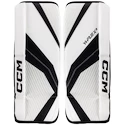 Brankářské betony CCM YTflex 3 White/White/Black/Black Žák (youth) 20 palců