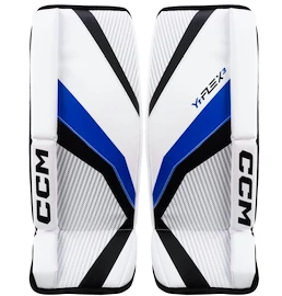 Brankářské betony CCM YTflex 3 white/white/royal/black Žák (youth)