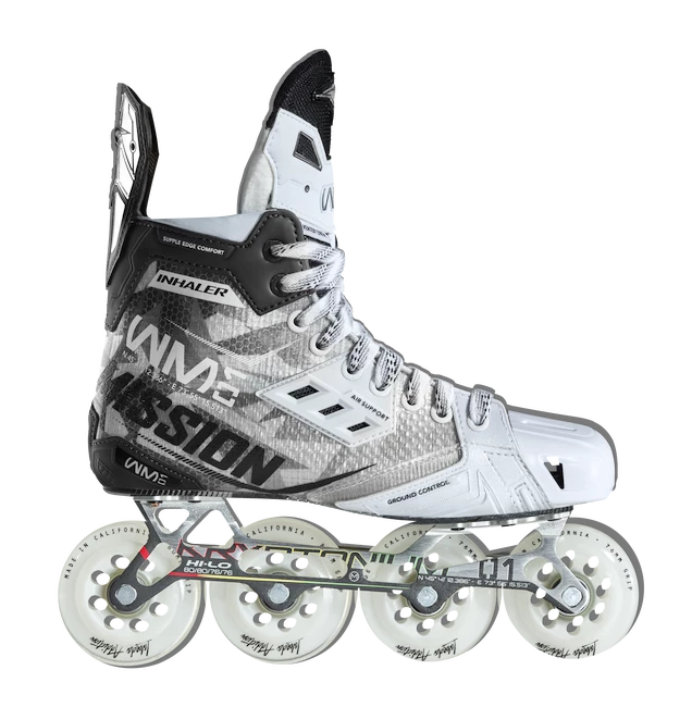 Brusle na inline hokej Mission  RH Inhaller WM01 Senior EUR 42, D (normální noha)