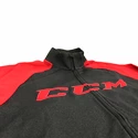 Bunda CCM Track Jacket Heather Black/Red SR