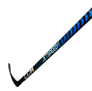 CCM JetSpeed FT5 PRO COLORS BLUE CHROME  Kompozitová hokejka, Intermediate