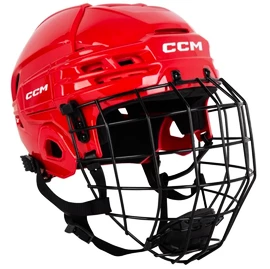 CCM Tacks 70 red Hokejová helma Combo