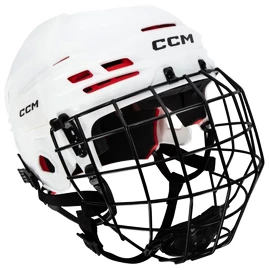 CCM Tacks 70 white Hokejová helma Combo