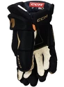 CCM Tacks AS 580 black/gold  Hokejové rukavice, Senior