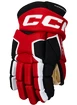 CCM Tacks AS 580 black/red/white  Hokejové rukavice, Senior