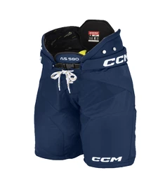 CCM Tacks AS 580 navy Hokejové kalhoty, Junior