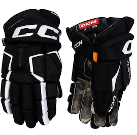 CCM Tacks AS-V black/white Hokejové rukavice, Junior