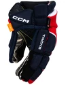CCM Tacks AS-V navy/red/white  Hokejové rukavice, Junior