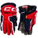 CCM Tacks AS-V navy/red/white  Hokejové rukavice, Junior