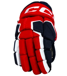 CCM Tacks AS-V navy/red/white  Hokejové rukavice, Junior