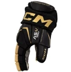 CCM Tacks AS-V PRO black/gold  Hokejové rukavice, Senior