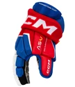 CCM Tacks AS-V royal/red/white  Hokejové rukavice, Junior