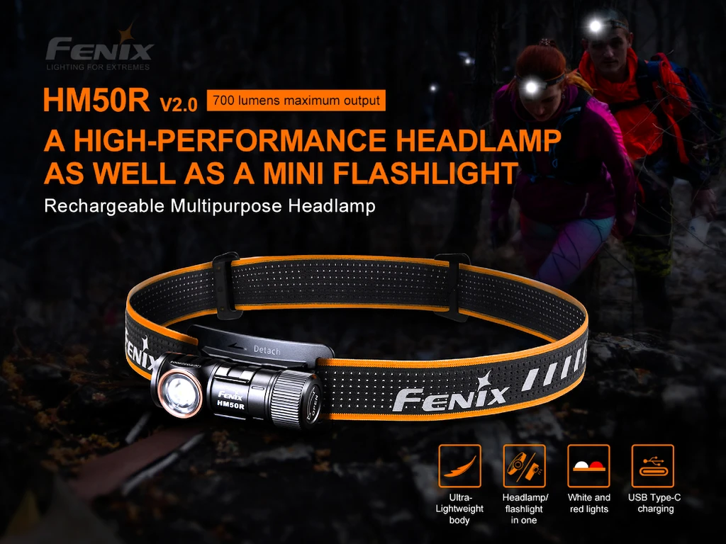 Čelovka Fenix  HM50R V2.0