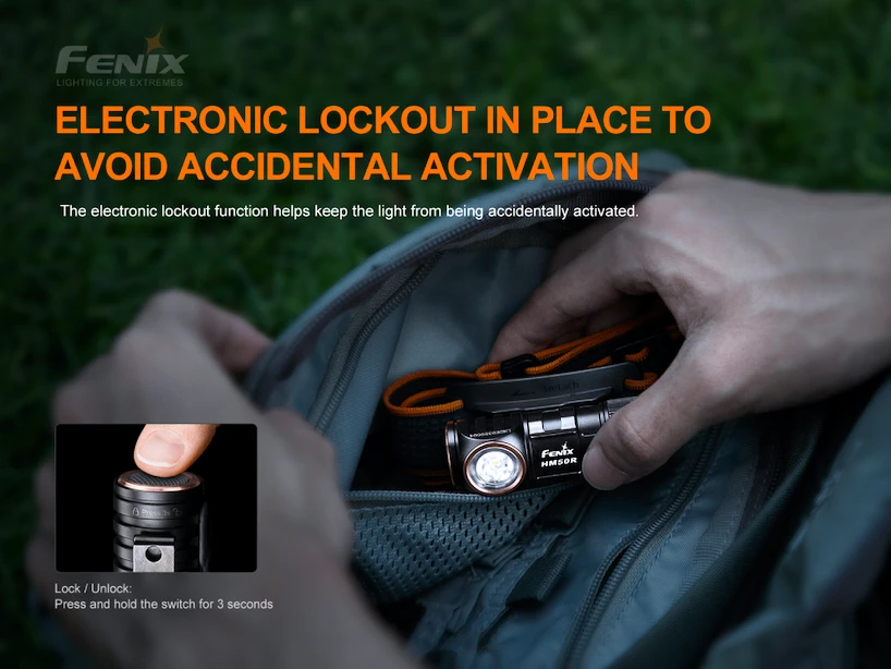 Čelovka Fenix  HM50R V2.0