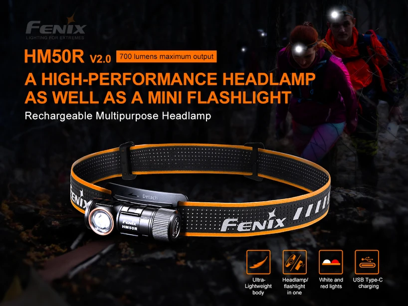 Čelovka Fenix  HM50R V2.0