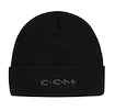 Čepice CCM Monochrome Cuffed Beanie Black