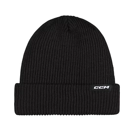 Čepice CCM Team Cuffed Beanie Black