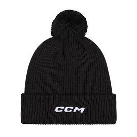 Čepice CCM Team Pom Knit Black