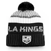 Čepice Fanatics Authentic Pro Rinkside Goalie Beanie Pom Knit NHL Los Angeles Kings