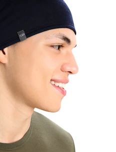 Čepice Icebreaker  U Pocket Hat Loden/Midnight Navy