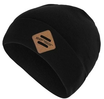 Čepice Sensor  Merino Extreme černá