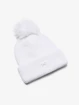 Čepice Under Armour UA Halftime Ribbed Pom-WHT