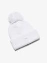 Čepice Under Armour UA Halftime Ribbed Pom-WHT