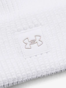 Čepice Under Armour UA Halftime Ribbed Pom-WHT