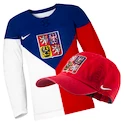 Český hokejový dres Nike + kšiltovka