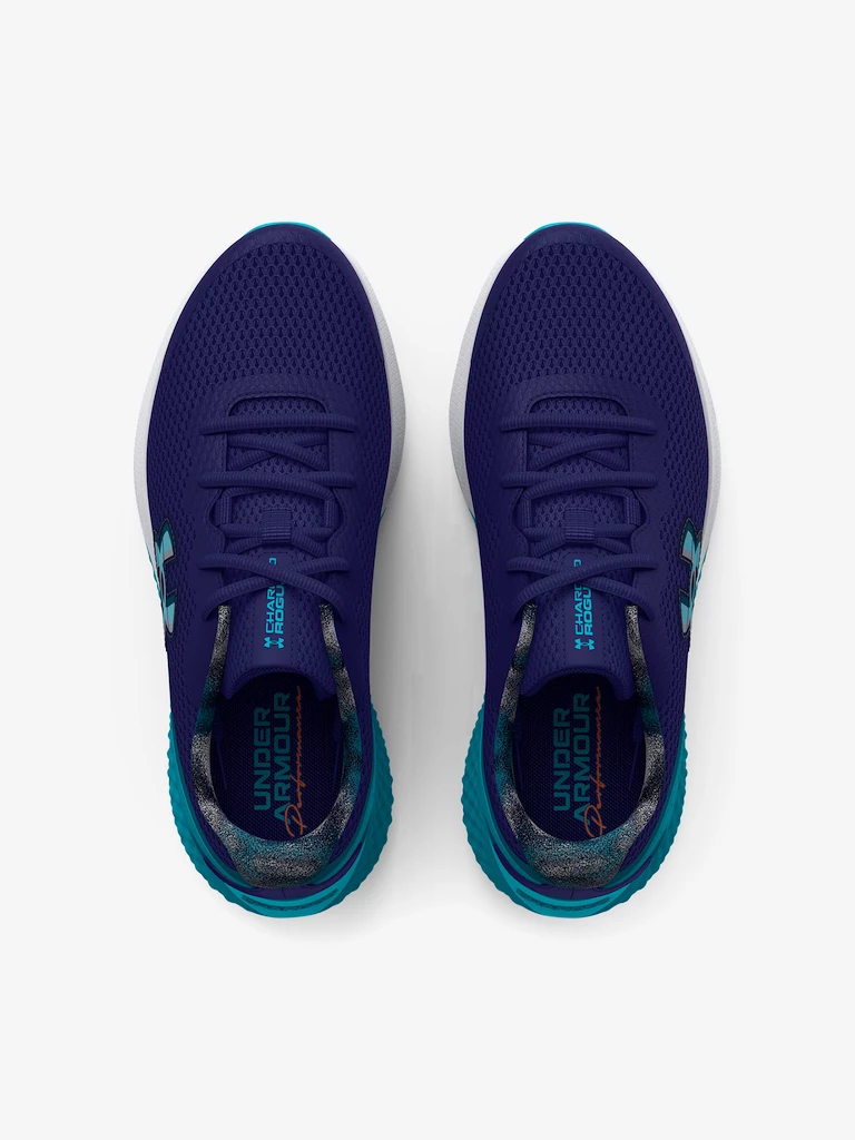 Chlapecká běžecká obuv Under Armour  BGS Charged Rogue 3 F2F-BLU