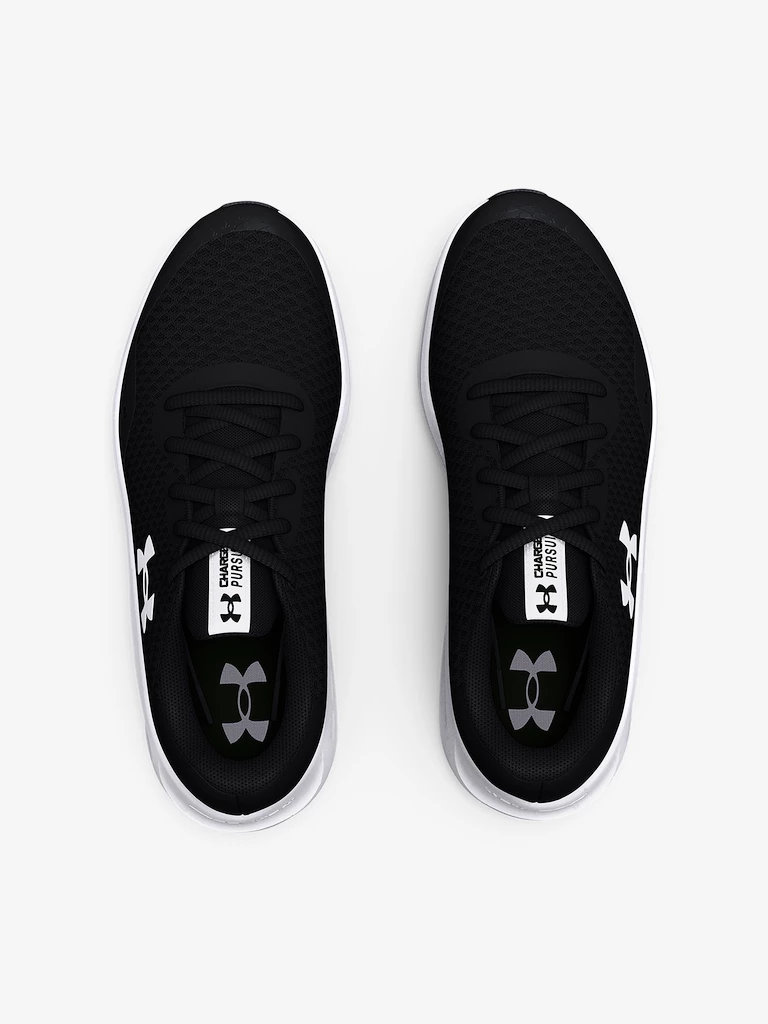 Chlapecká běžecká obuv Under Armour Charged Pursuit 3-BLK