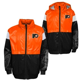 Chlapecká bunda Outerstuff  GOAL LINE STANCE FZ WINDBREAKE PHILADELPHIA FLYERS