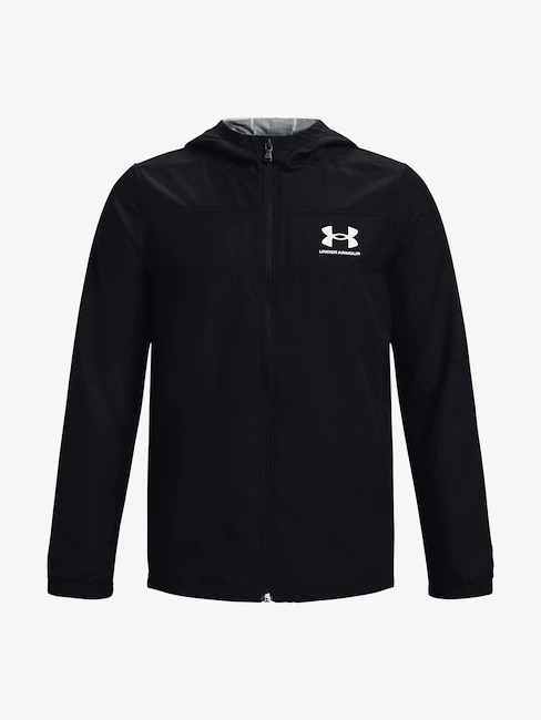 Chlapecká bunda Under Armour  Sportstyle Windbreaker-BLK