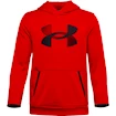 Chlapecká mikina Under Armour Armour Fleece Hoodie červená