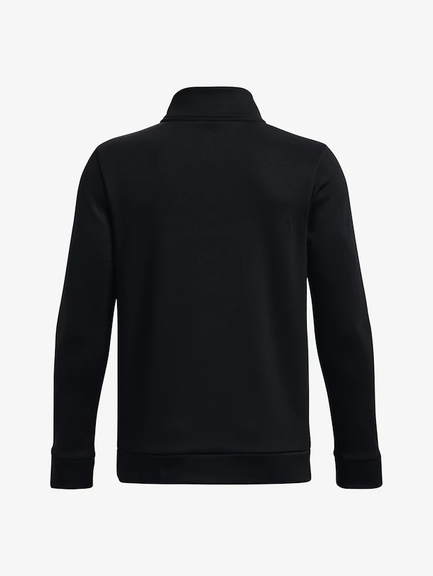 Chlapecká mikina Under Armour  Fleece 1/4 Zip-BLK XL