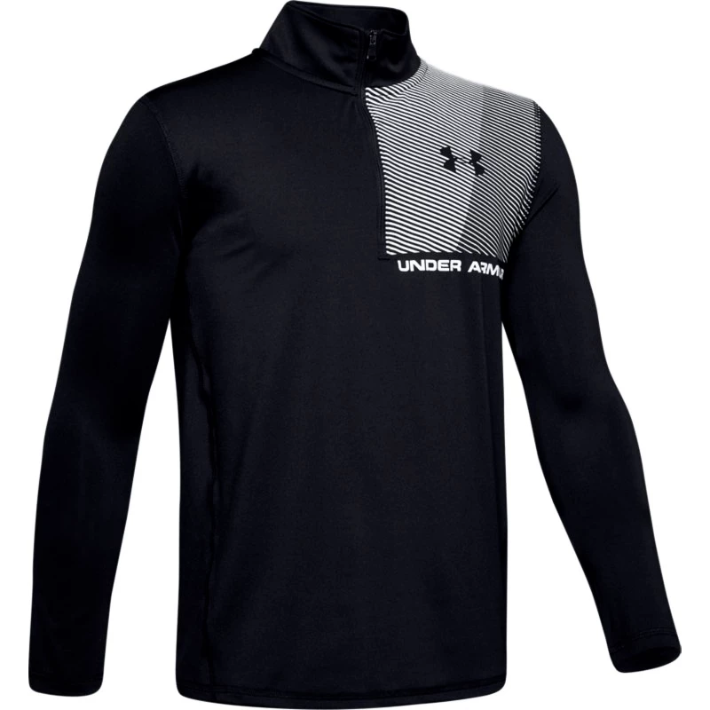 Chlapecká mikina Under Armour Raid 1/4 Zip černá