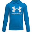 Chlapecká mikina Under Armour Rival Fleece Hoodie světle modrá