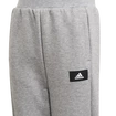 Chlapecké tepláky adidas  Future Icons 3-Stripes Tapered-Leg Pants Medium Grey Heather